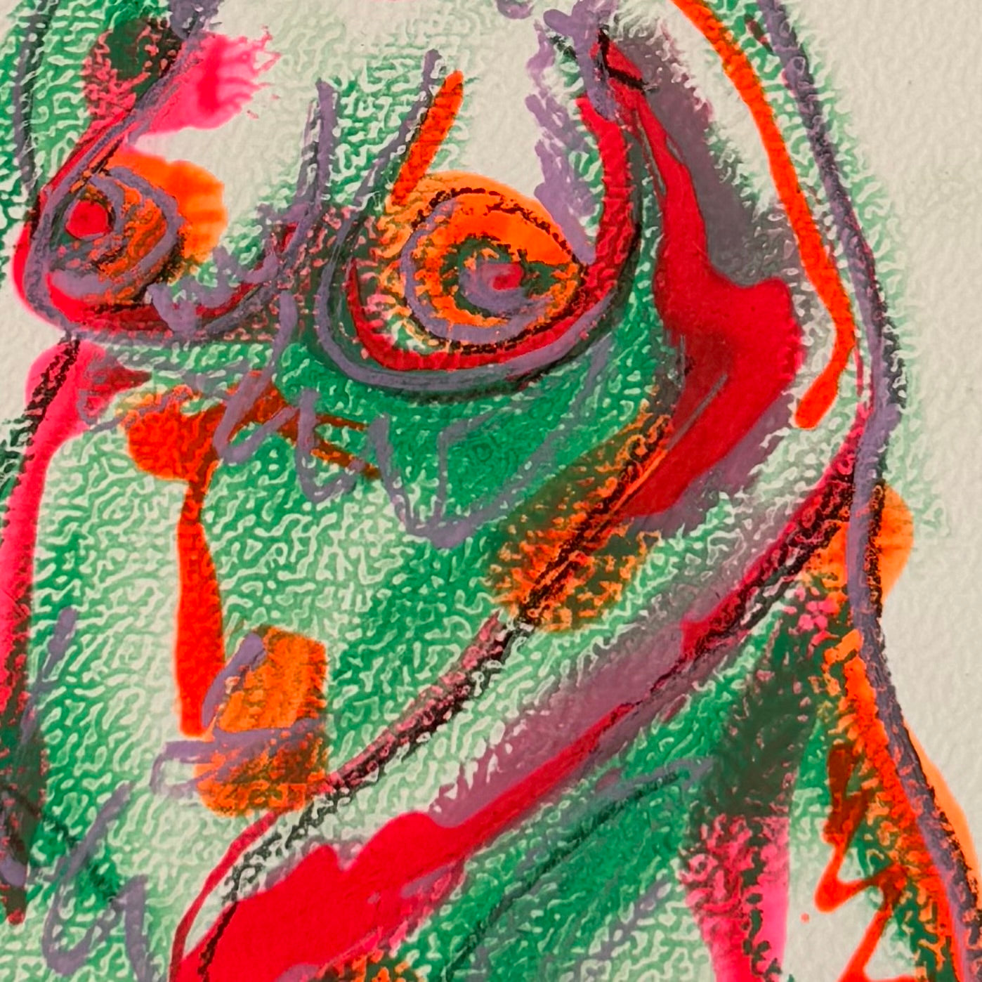 Original Kunstwerk „Lorinha" - OUT OF THIS WORLD KOLLEKTION
