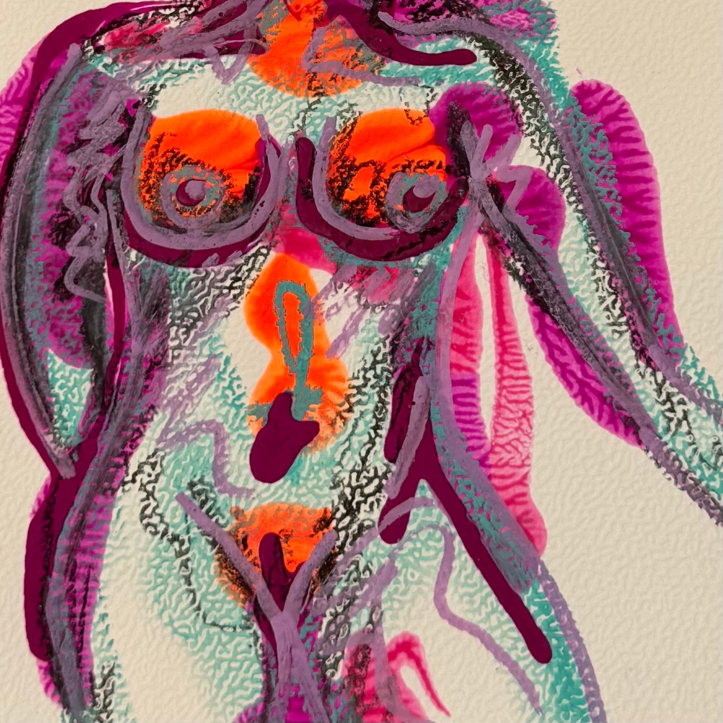 Original Kunstwerk „Jeli" - Out of this World - Kollektion