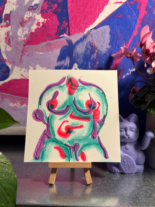 Original Kunstwerk „Madenia" - Out of this World - Kollektion