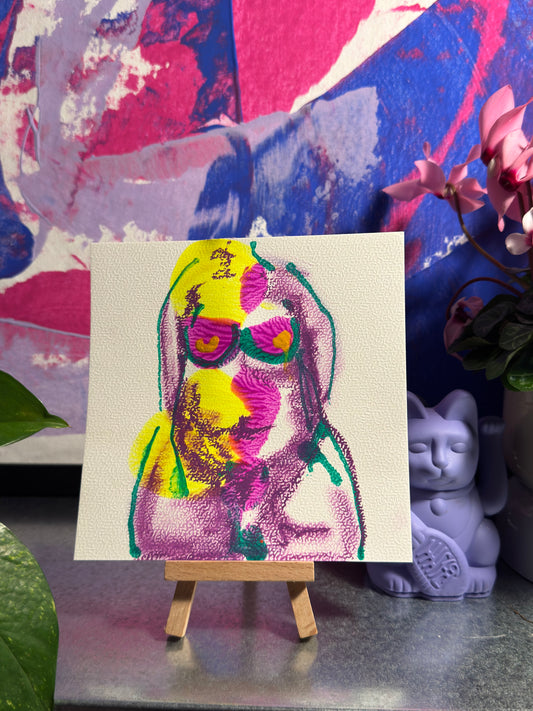 Original Kunstwerk „Reawi" - Out of this World - Kollektion