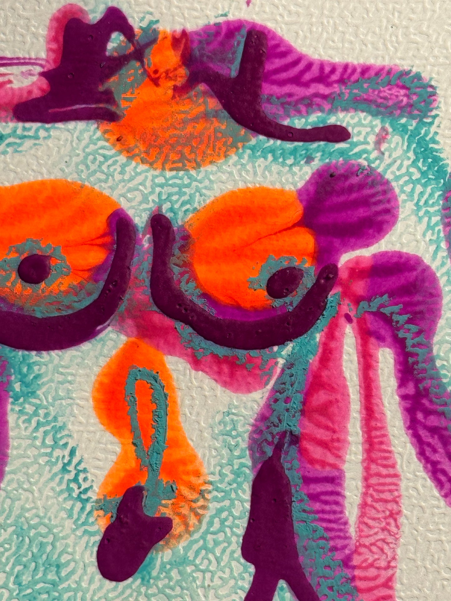 Original Kunstwerk „Jeli" - Out of this World - Kollektion