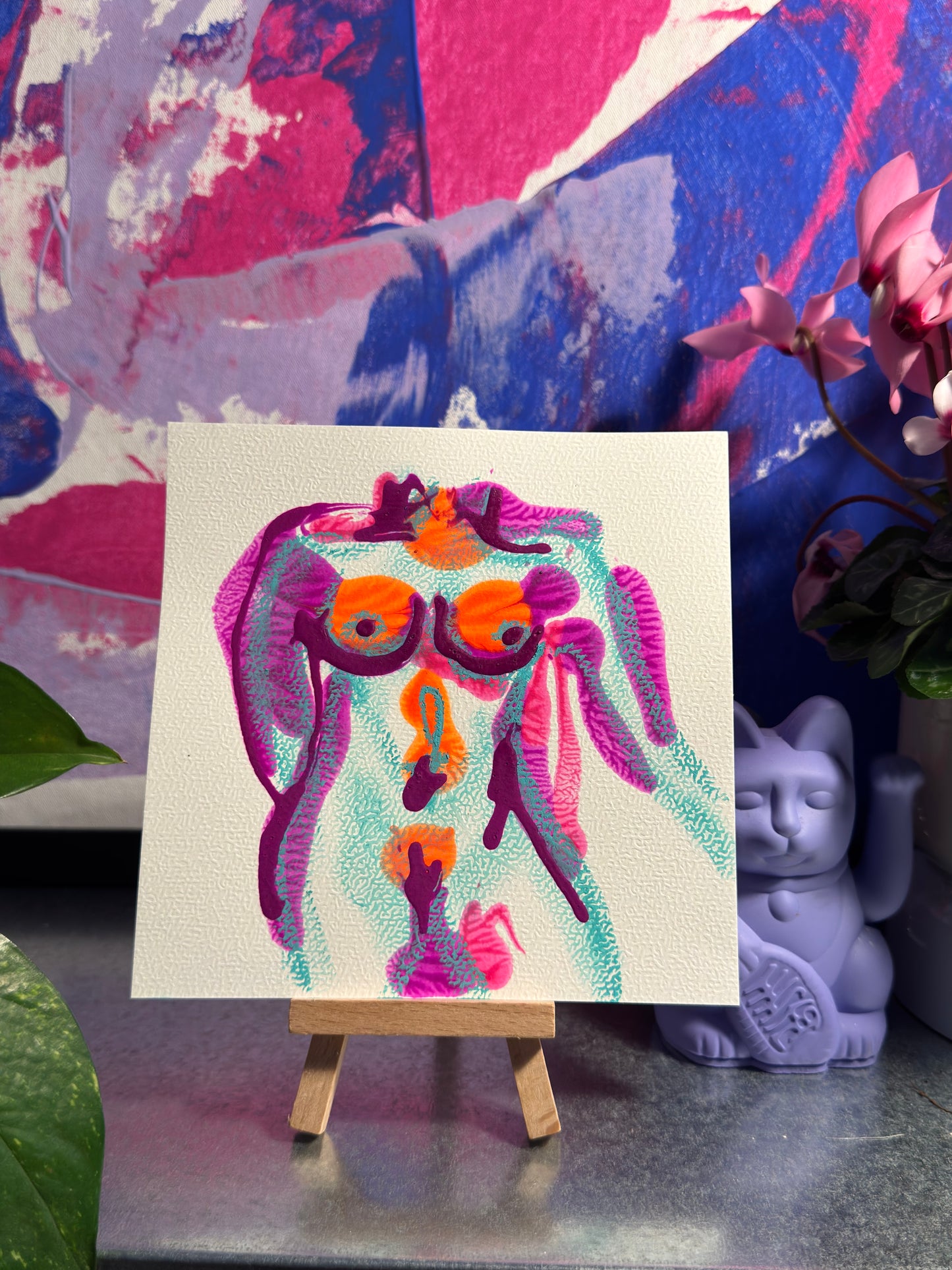 Original Kunstwerk „Jeli" - Out of this World - Kollektion