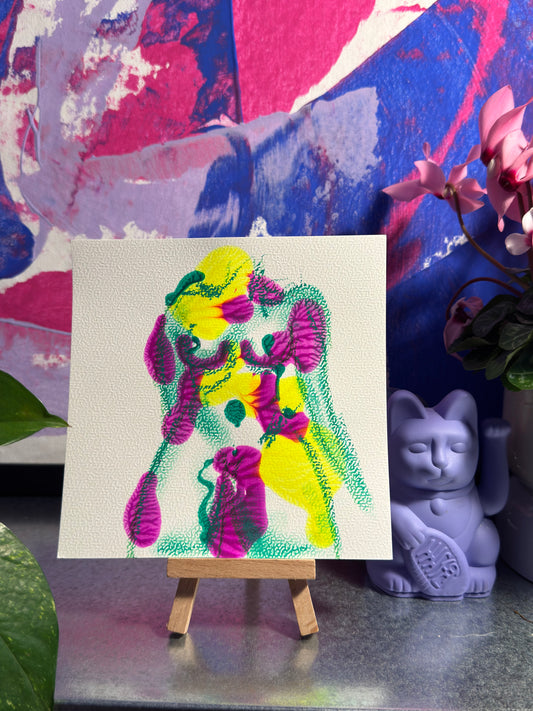 Original Kunstwerk „Rodehi" - Out of this World - Kollektion