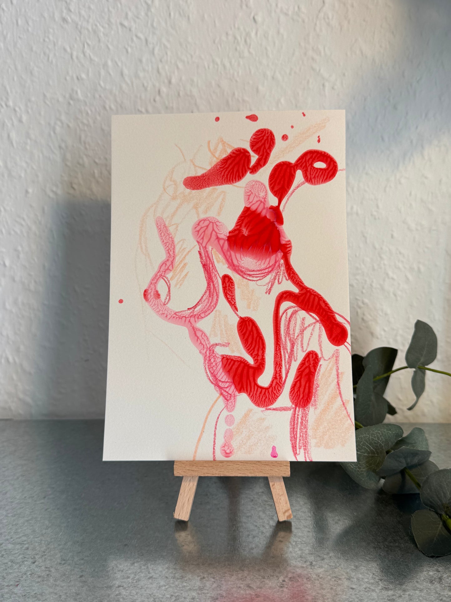 Original Kunstwerk „Bettina" - SOFT NUDES KOLLEKTION