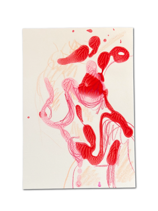 Original Kunstwerk „Bettina" - SOFT NUDES KOLLEKTION