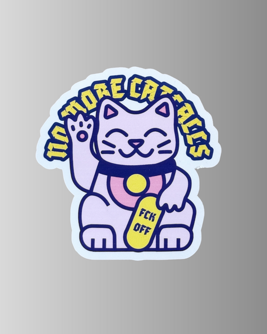 Statement Sticker „No more Catcalls“ (matt)