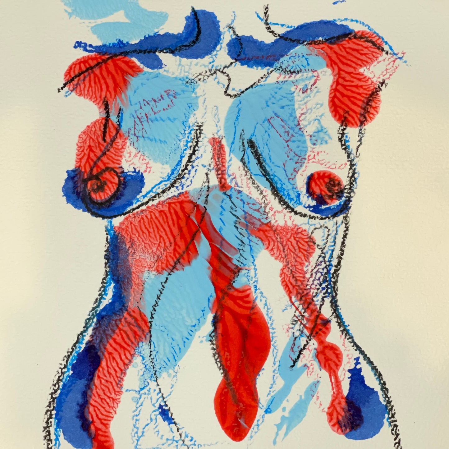 Original Kunstwerk „Marina" - SOFT NUDES KOLLEKTION