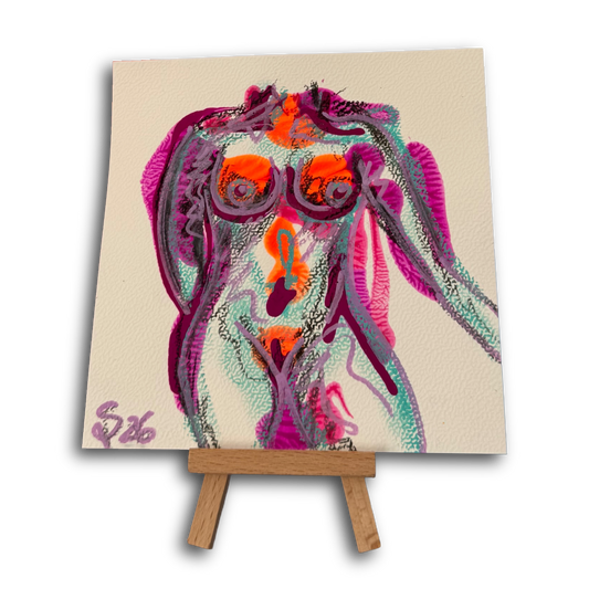 Original Kunstwerk „Jeli" - Out of this World - Kollektion