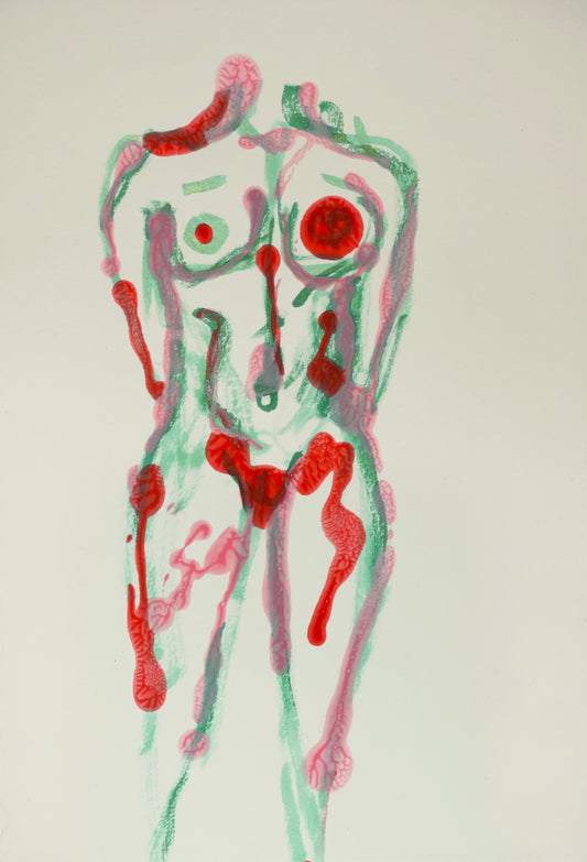 Original Kunstwerk „Frau Ehrlich"